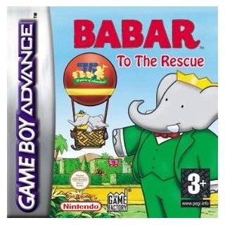 BABAR TO THE RESCUE by GBA   Game Boy Advance