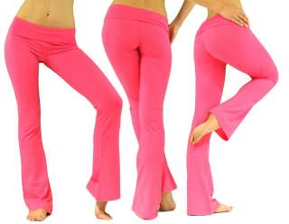   Color For 1 Comfy Foldover Soft Yoga Sweat Track Lounge Gym Sport Pant