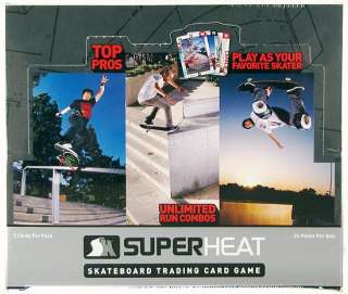 Super Heat Throwdown Skateboard Trading Card Booster Box