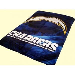  Twin NFL Chargers Mink Blanket