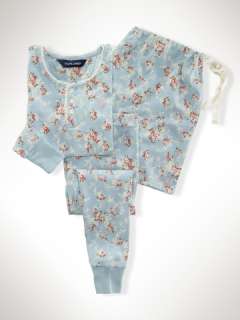 Floral Pajama Set   Girls 2 6X Sleepwear   RalphLauren