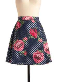 Black Casual Skirt  Modcloth