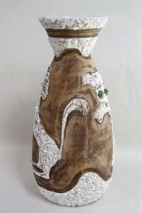 1960s Alrose Italian Art Pottery Cat/Horse Vase  