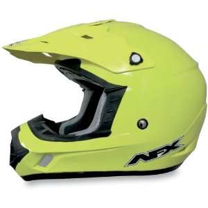  AFX FX 17 Off Road Motocross MX Helmet Solid Hi Viz Yellow 