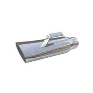 Pypes Exhaust EVT83 2 1/2 Inlet/Outlet Polished Stainless Steel Slip 