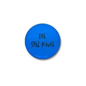  Shiz Knit Blue Hobbies Mini Button by  Patio 