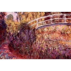  Claude Monet   Le Pont Japonais   Canvas