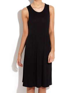 Black (Black) Sleeveless Black Midi Dress  249144201  New Look