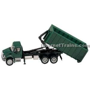   4300 3 Axle Roll On/Off Dumpster Truck   Green Toys & Games