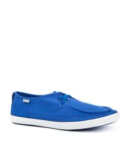 Navy (Blue) Duck and Cover Blue Oakwell Lace Up Plimsolls  249903341 