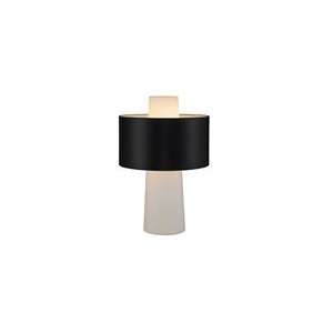  Adesso Symmetry Table Lamp   Frosted Glass Cylinder