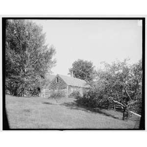 An Abandoned farm house on Red Hill (Center Harbor),Lake Winnipesaukee 