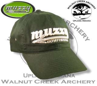 Muzzy Bowfishing Green Hat #696  