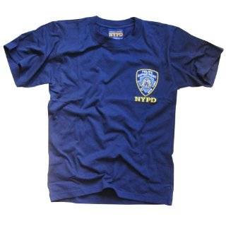   Shirt   Officially Licensed New York Police Department Embroidered Tee