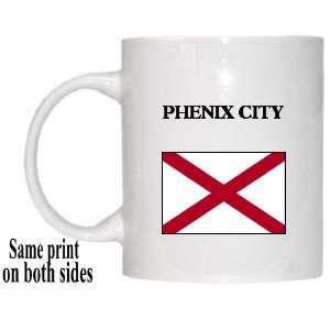    US State Flag   PHENIX CITY, Alabama (AL) Mug 