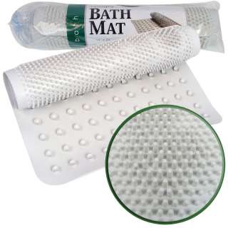 Massaging Rubber Bath Mat   Makes your feet feel great 844296085996 