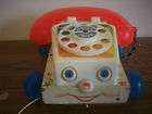 Vintage Fisher Price Chatter Phone Telephone Child Toy  