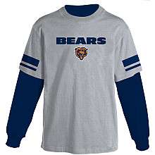 Reebok Chicago Bears Youth (8 20) 3 in 1 T Shirt   