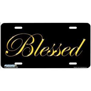 524 Blessed Christian License Plate Car Auto Novelty Front Tag by 