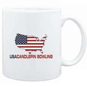  Mug White  USA Candlepin Bowling / MAP  Sports Sports 