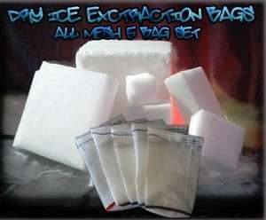 All MESH Dry ICE Hash Dry Sieve concentrate Bags Ice Extractor 5 