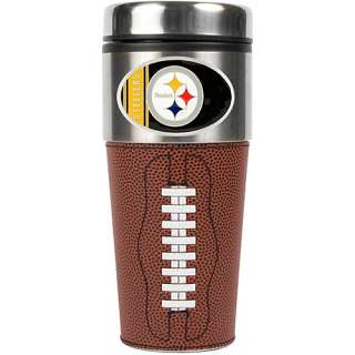 Drinkware Great American Pittsburgh Steelers 16 oz. Game Ball Travel 