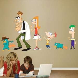  Phineas and Ferb Fathead Wall Graphic Collection Sports 