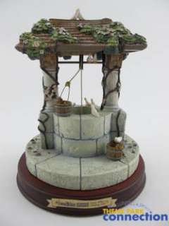 Disney WDCC Snow White & Seven Dwarfs WISHING WELL Enchanted Places 