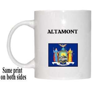    US State Flag   ALTAMONT, New York (NY) Mug 