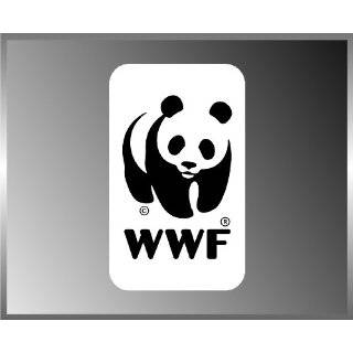 WWF Panda World Wildlife Foundation Vinyl Decal Bumper Sticker 3x5