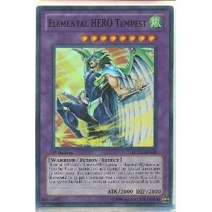   YuGiOh Legendary Collection 2  Elemental HERO Tempest Toys & Games