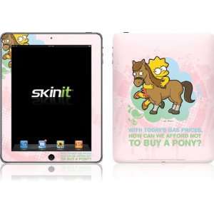  Lisa How Can We NOT Afford a Pony? skin for Apple iPad 