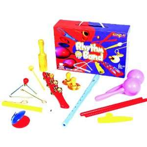  Rhythm Band Kidsplay 10 Piece Rhythm Set Toys & Games