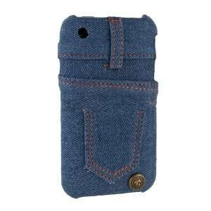  Jeans Style Back Cover Case for iPhone 3G 3GS Cell Phones 