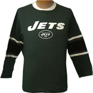  Womens Large NFL New York Jets Green 3/4 Sleeve Jersey 