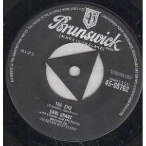    END 7 INCH (7 VINYL 45) UK BRUNSWICK 1958 EARL GRANT Music