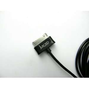 Juiced Systems Extra Long Black Galaxy Tablet USB Charge & Sync Cable 