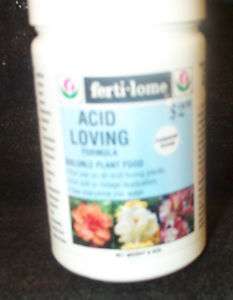 Fertilome Acid Loving Soluble Plant Food 8oz fertilizer  