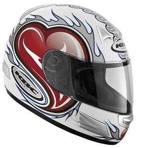  KBC TK 8 Heart Helmet   Large/Heart Automotive