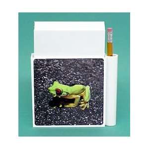  Red Eyed Tree Frog Hold a Note Patio, Lawn & Garden