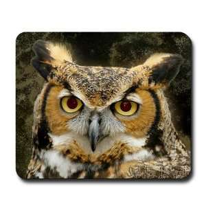 Big Ol Hooty Owl Owl Mousepad by  Sports 