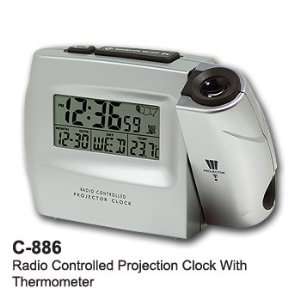  Travel size Atomic Projection Alarm Clock /w Temperature 