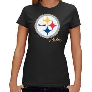  Pittsburgh Steelers Womens Game Tradition T Shirt Sports 