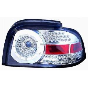  Depo 331 1973PXUSV Ford Mustang Chrome LED Tail Light 