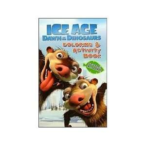  Ice Age Dawn of the Dinosaurs Travel Size Coloring 