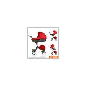  Stokke Xplory Complete Baby Stroller in Red Baby