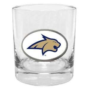  Montana State Team Logo Rocks Glass