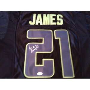   LaMichael James Autograph Alternate Black Oregon Ducks Jersey Sports