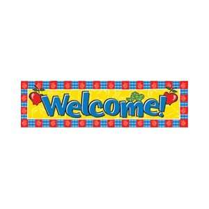  Eureka Classroom Banner, Welcome, 12 x 45 Inches (849450 
