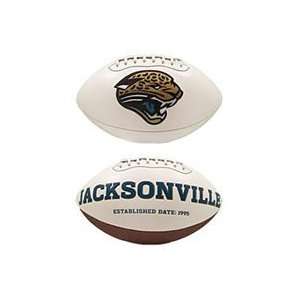  Jacksonville Jaguars Embroidered Signature Series Football 